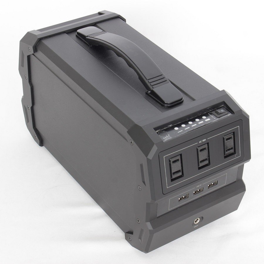 美品】LACITA ENERBOX CITAEB-01 カーチャージャー付き ポータブル電源