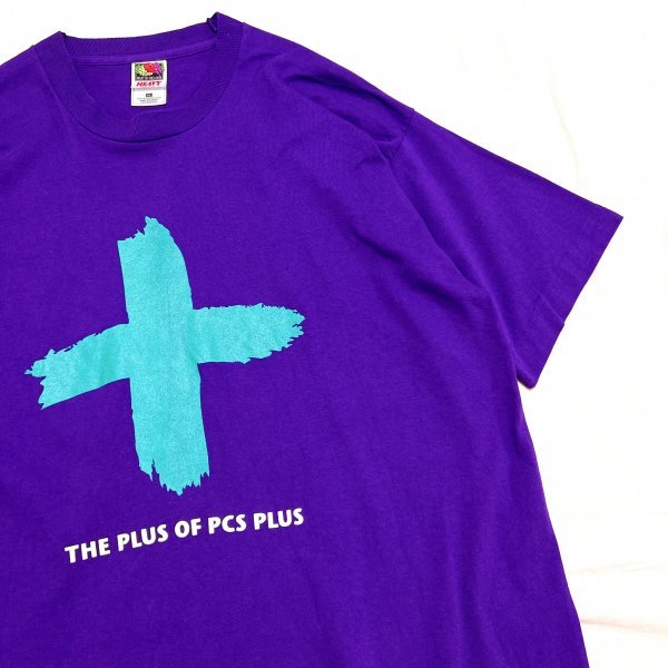 5千スタ【90s カナダ製 Bell Mobility ネットワーク 企業 プリント Tシャツ XL】メーカー クロス cross FRUIT OF THE LOOM ビンテージ 古着