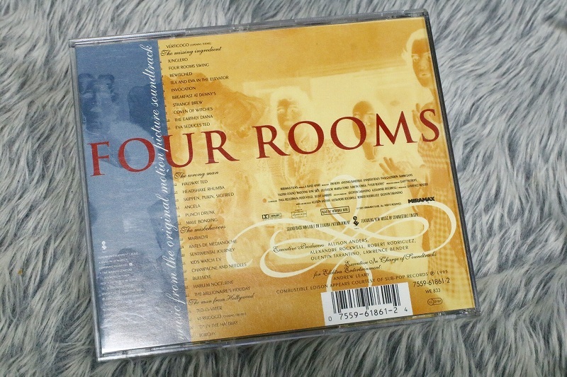 【サントラCD】 『Four Rooms』 Original Motion Picture Soundtrack 《輸入盤CD》/CD-15122_画像2