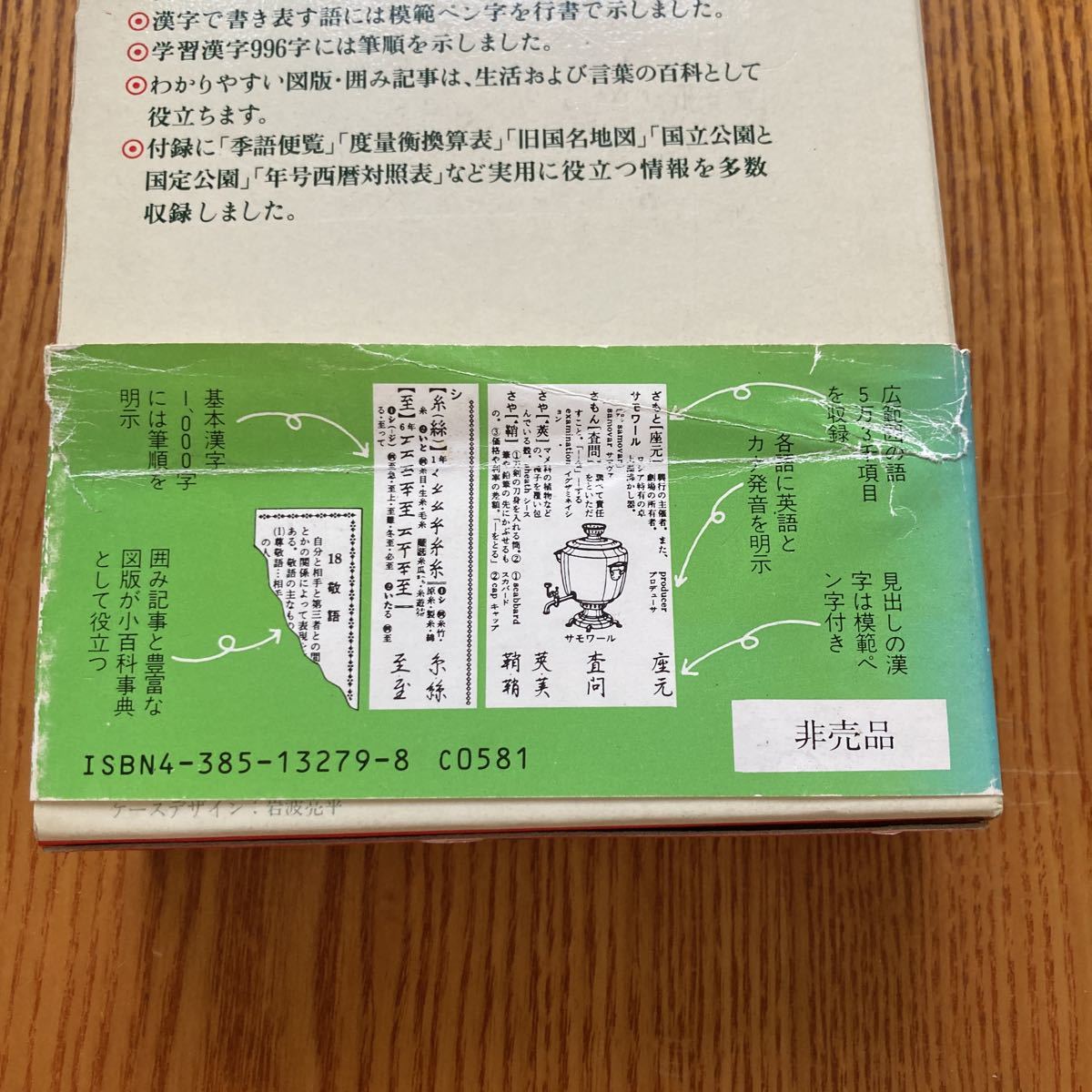 【送料無料】実用新国語辞典　三省堂　1985年_画像3