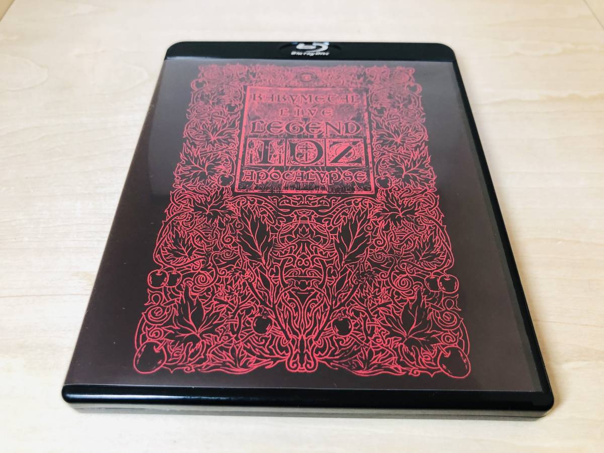 # free shipping life photograph attaching # Blu-ray BABYMETAL ~LEGEND I,D,Z APOCALYPSE~ ( the first times limitation record )