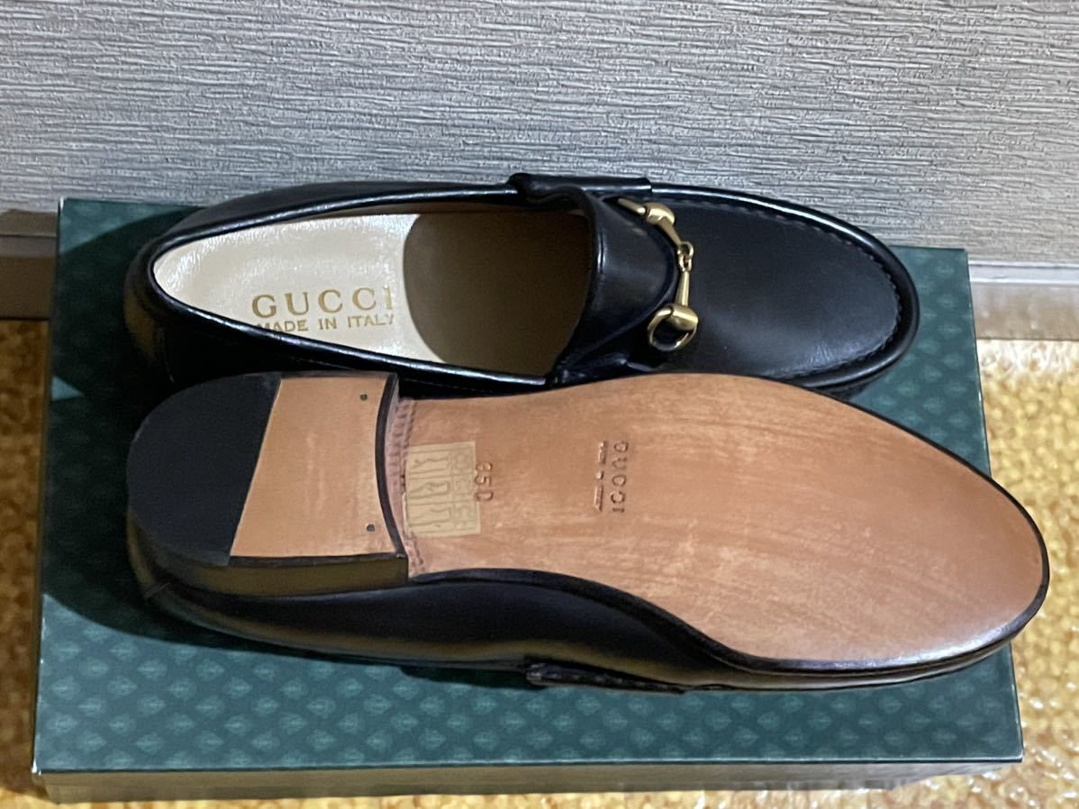 未使用　グッチ GUCCI シューズ ブラック　35