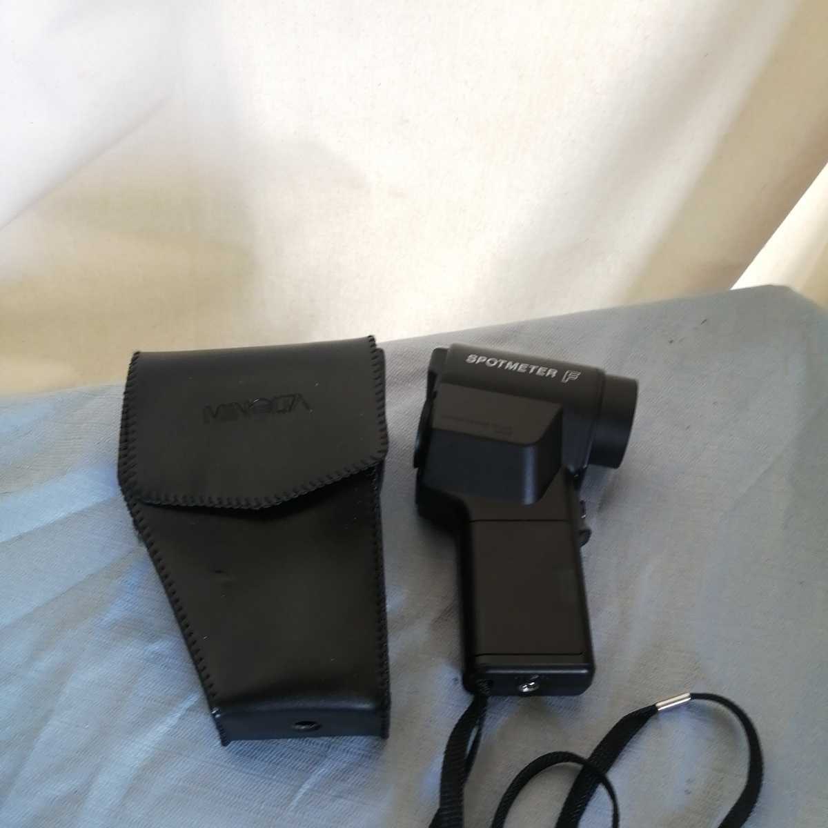 使用数回の美品】ミノルタ MINOLTA SPOTMETER F スポットメーター F