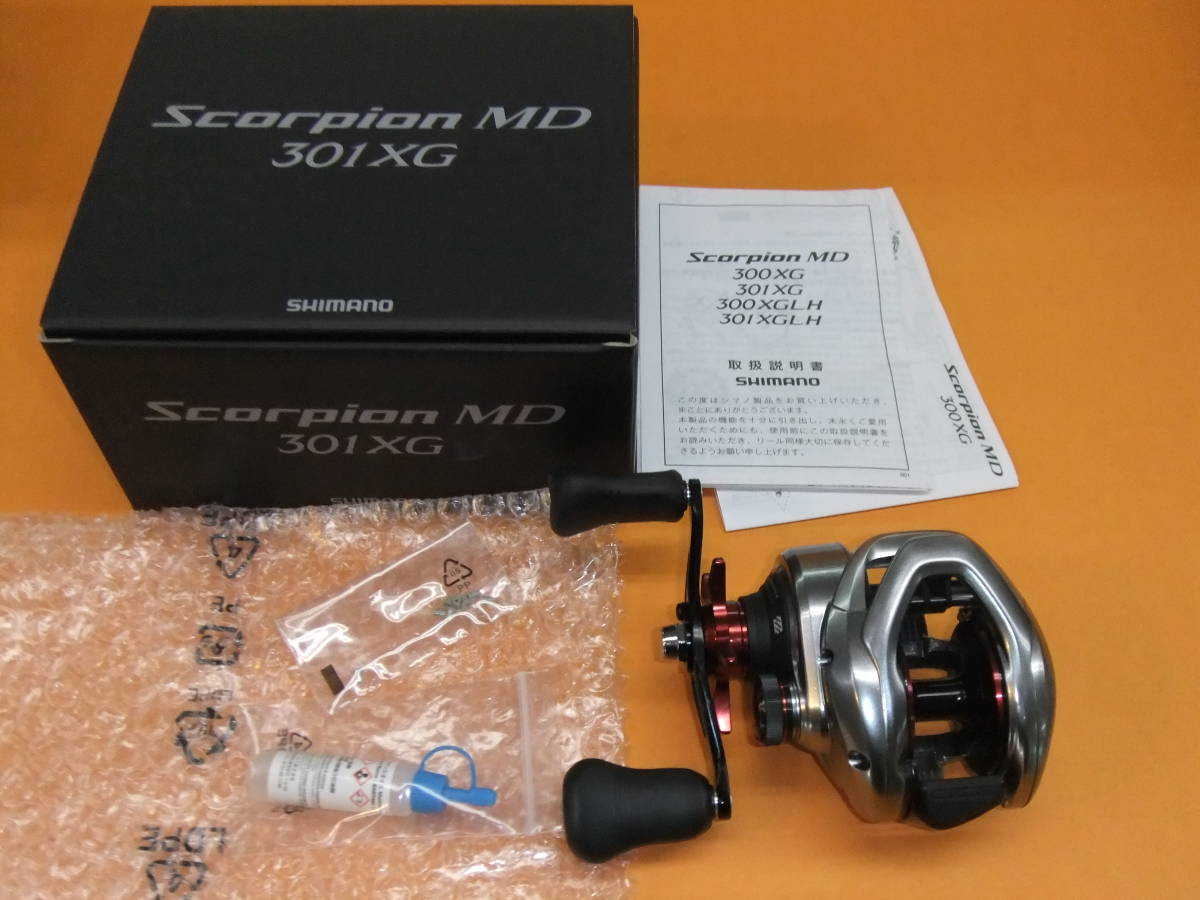 FF158-293♪【60】未使用品 シマノ 21' スコーピオン MD 301XG 左