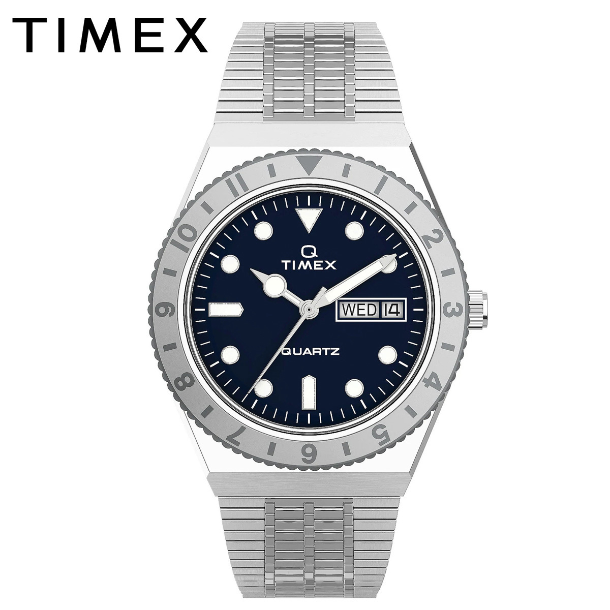 TIMEX Q Timex TW2U95500 boys размер женский женский темно-синий часы день недели дата календарь аналог браслет 
