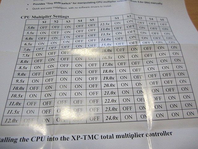 【USED】★★XP-TMC CPU Upgrade★ AMD Athlon XP/MP ★SocketA 倍率変更下駄★ 【ジャンク扱い】★★_画像5