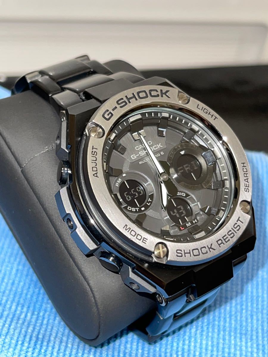 CASIO G-SHOCK G-STEEL GST-W110BD-1BJF 電波ソーラー7月12日 CASIO G-SHOCK G-STEEL GST-W110BD-1BJF 電波ソーラー7月12日