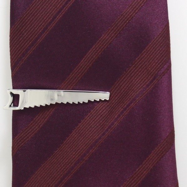  булавка для галстука галстук булавка большой . пила инструмент Uni -k мужской подарок запонки любитель 