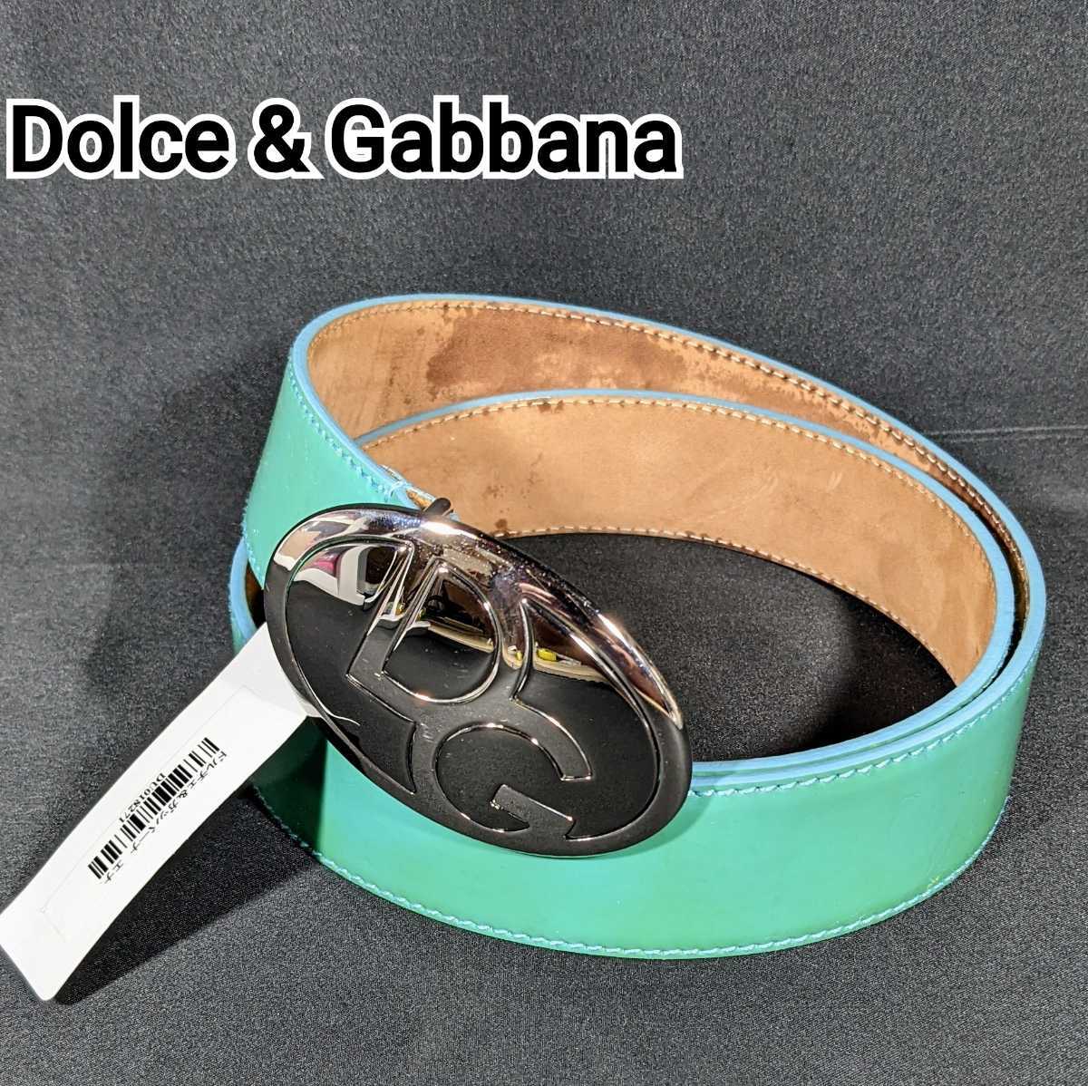 未使用訳あり】ドルチェ&ガッバーナ レディースベルト DGロゴバックル