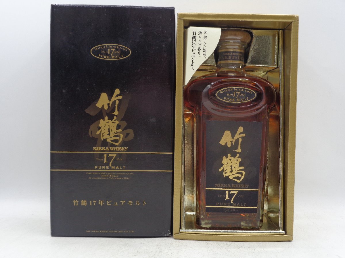 卓抜 NIKKA whiskey 竹鶴 17年 未開封 solines.ec