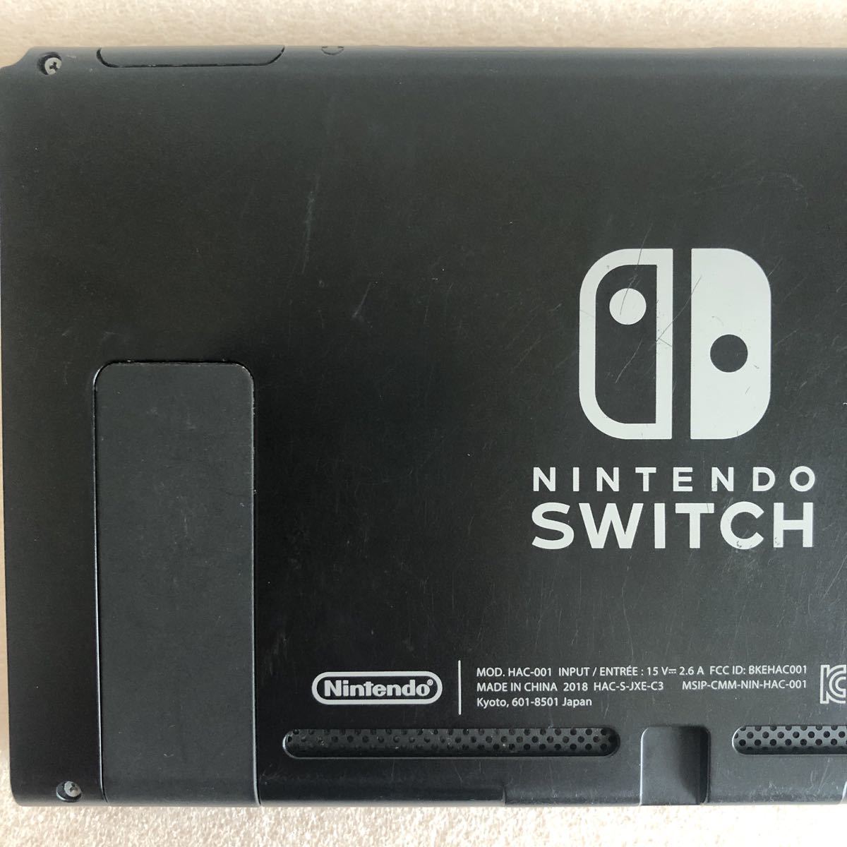 動作品１円～ Nintendo Switch 本体 2018年製 未対策機 本体のみ