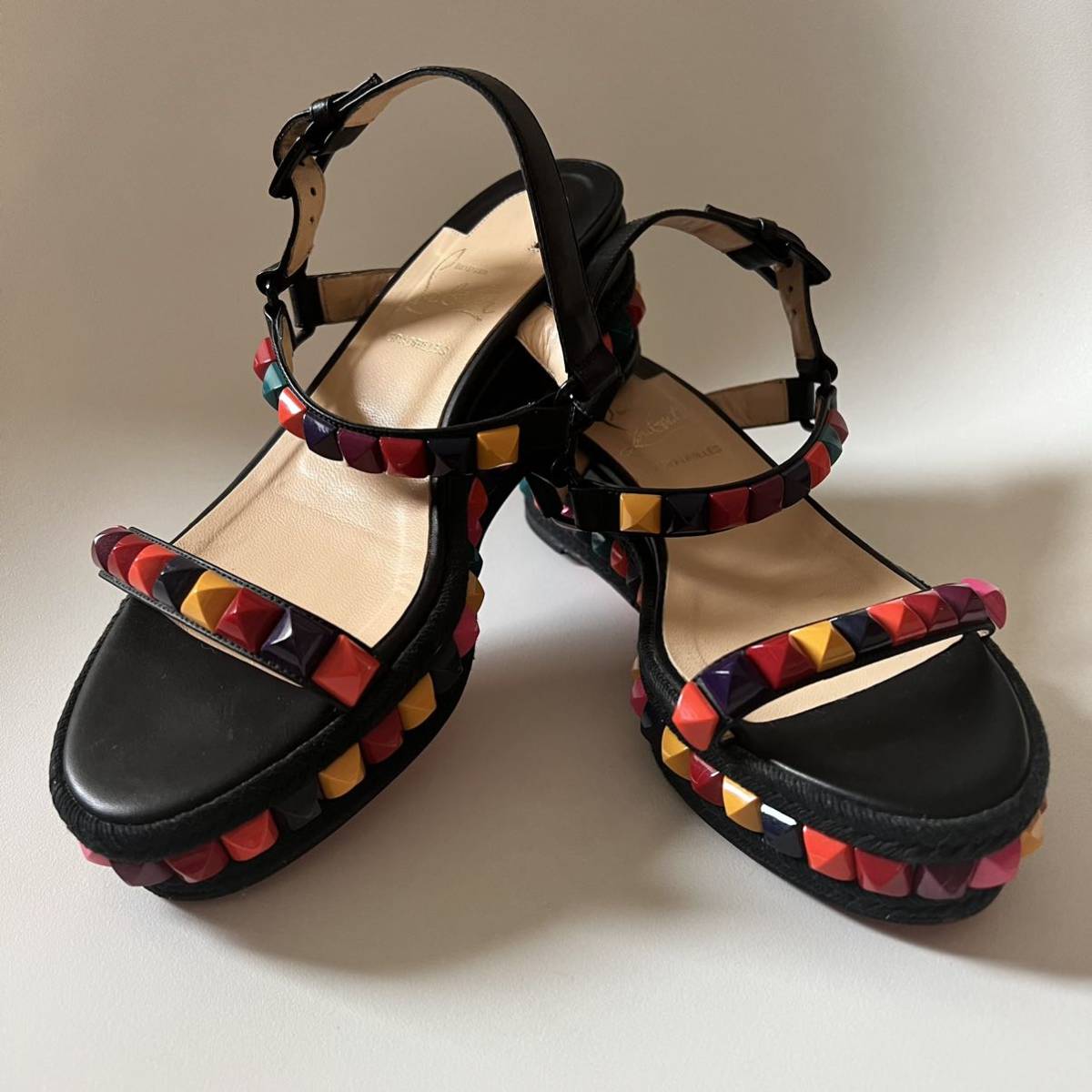 Christian Louboutin カタクロウ サンダル 36 23cm 美品 | contifarma.pe
