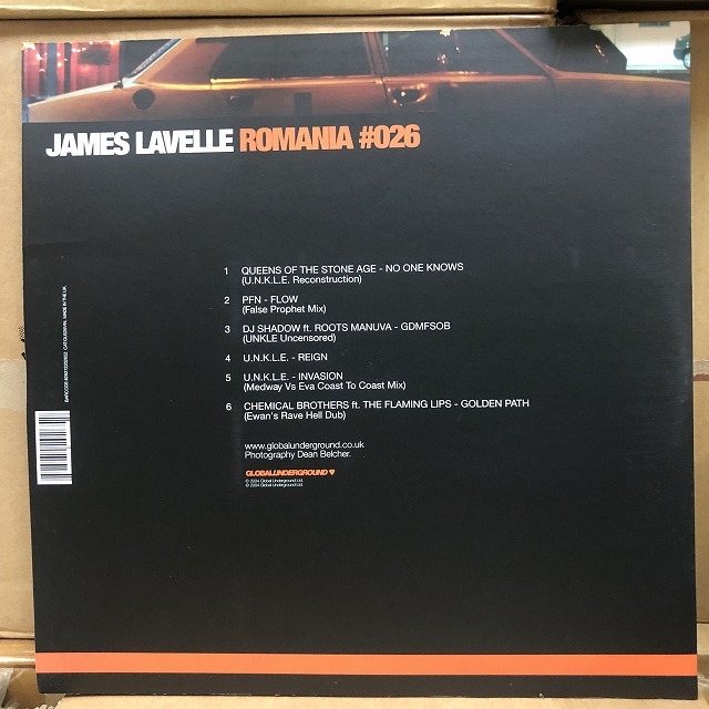 James Lavelle - Global Underground #026: Romania　 3records (A13)_画像2