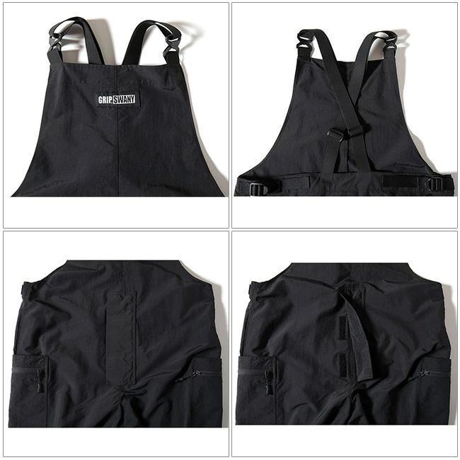 新品 グリップスワニー GS CAMP OVERALL オーバーオール ブラック
