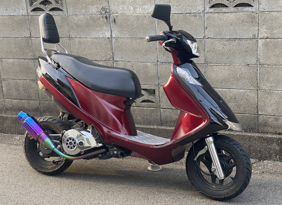 スズキ アドレスV125G カスタム車両 CF46A 実働 ※大阪より出品