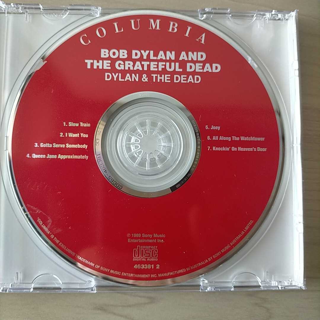 ボブ・ディラン&グレートフルデッド BOB DYLAN AND THE GRATEFUL　DEAD　/　　中古盤CD_画像5