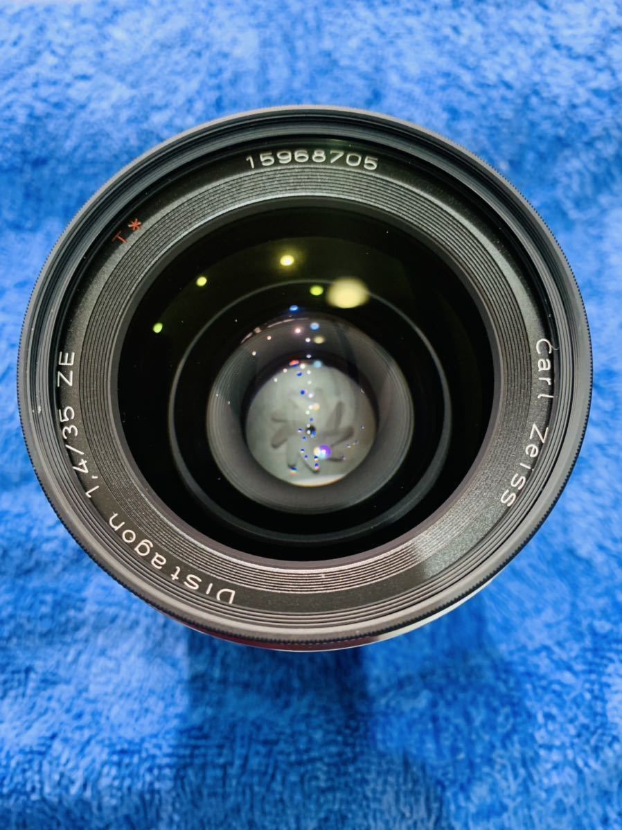 美品】Carl Zeiss Distagon T*1.4/35mm ZE キヤノンEFマウント