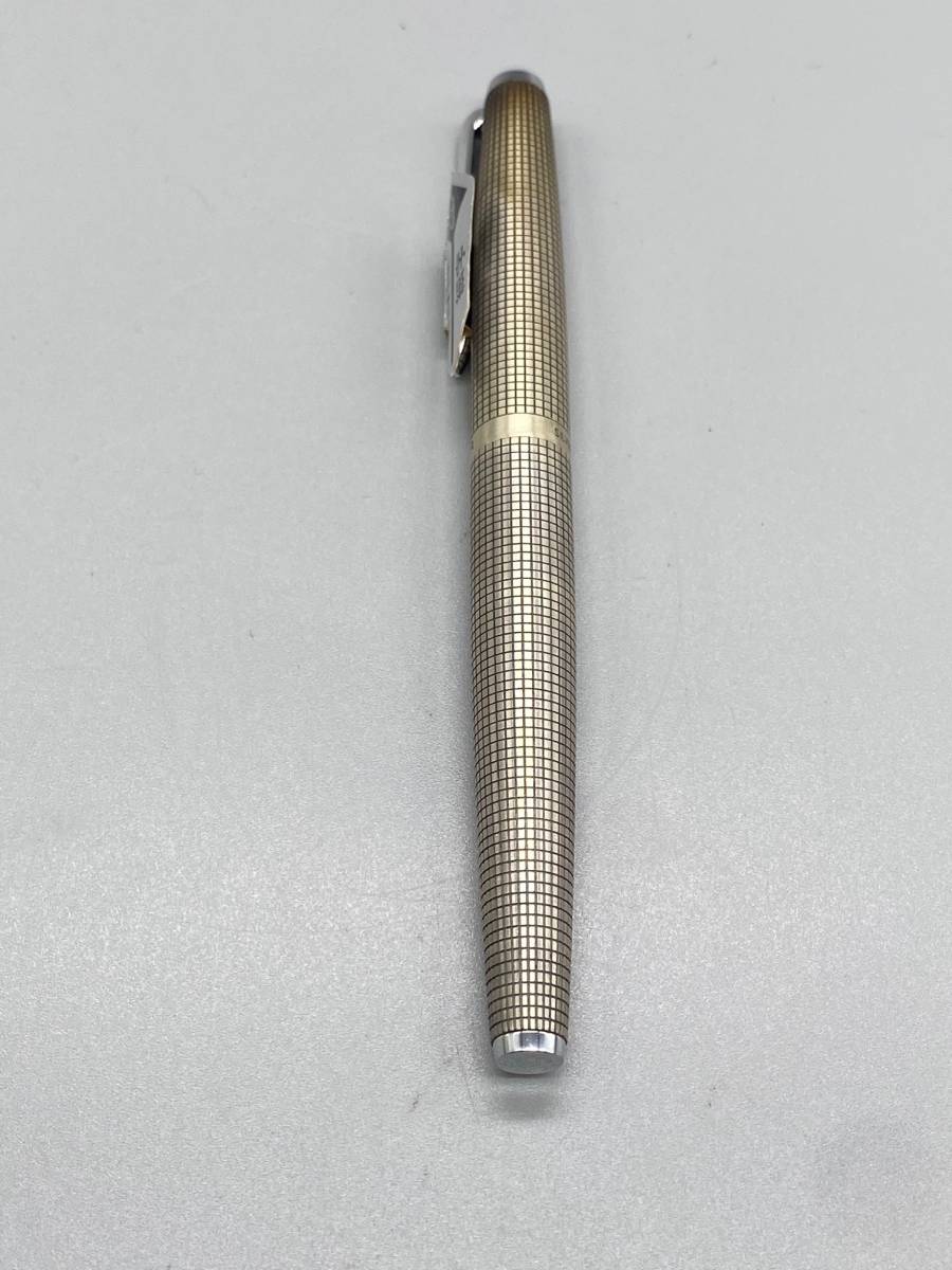 埼04　SAILOR　セーラー　万年筆　シルバー製　ペン先　１８KWG　ホワイトゴールド　細字_画像2