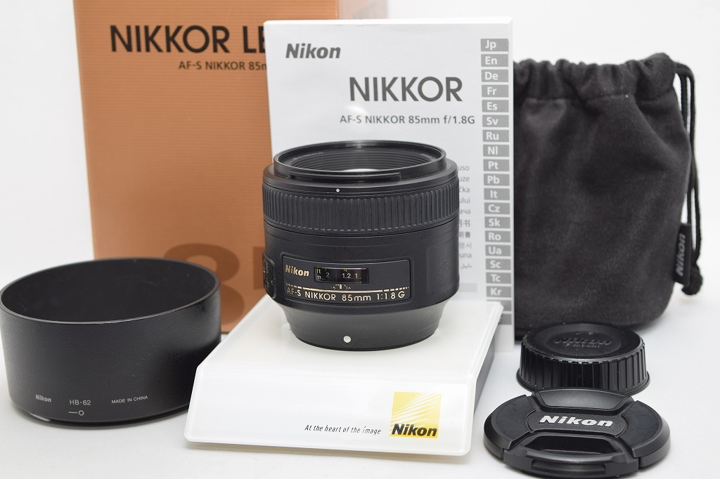 Nikon 85mm f1.8 単焦点レンズ美品 最終値下げ eva.gov.co