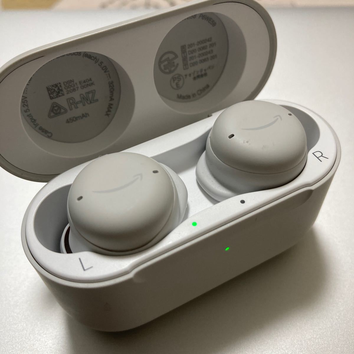 Amazon Echo Buds 第2世代 グレーシャーホワイト 単品 (with Alexa 