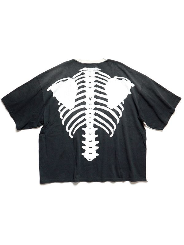 キャピタル kapital 天竺 2TONE BIGポケT(BONE pt) Tシャツ FREE