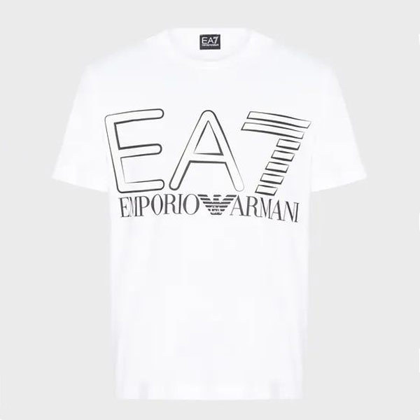 Tシャツ エンポリオアルマーニ EA7 クルーネックTシャツ 3LPT20 PJFFZ 1100 ホワイト Sサイズ/送料無料メール便　ポイント消化