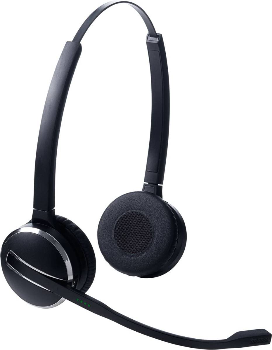 【 新品/未使用品 】Jabra PRO 9460 Duo 両耳 高性能 マイク付 ワイアレス ヘッドセット ノイズ キャンセリング タッチスクリーン