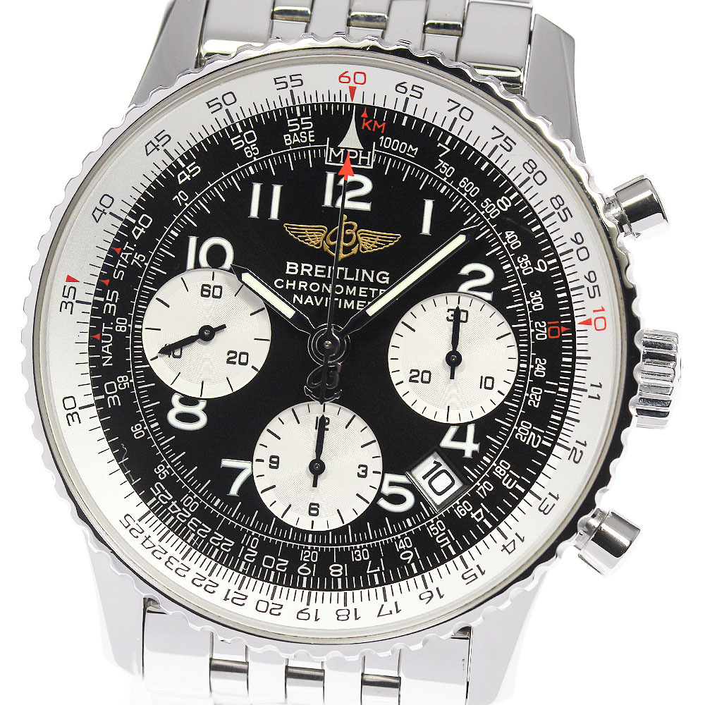 ☆良品【BREITLING】ブライトリング ナビタイマー クロノグラフ A23322 自動巻き メンズ_699534