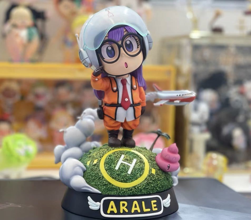 送料無料】Dr.スランプアラレちゃん zor則巻アラレ フィギュア 塗装