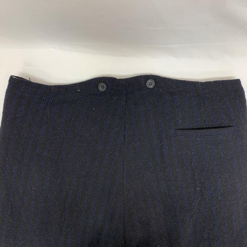 ポールハーデン ウール ストライプ パンツ パンツ パンツ XL 黒