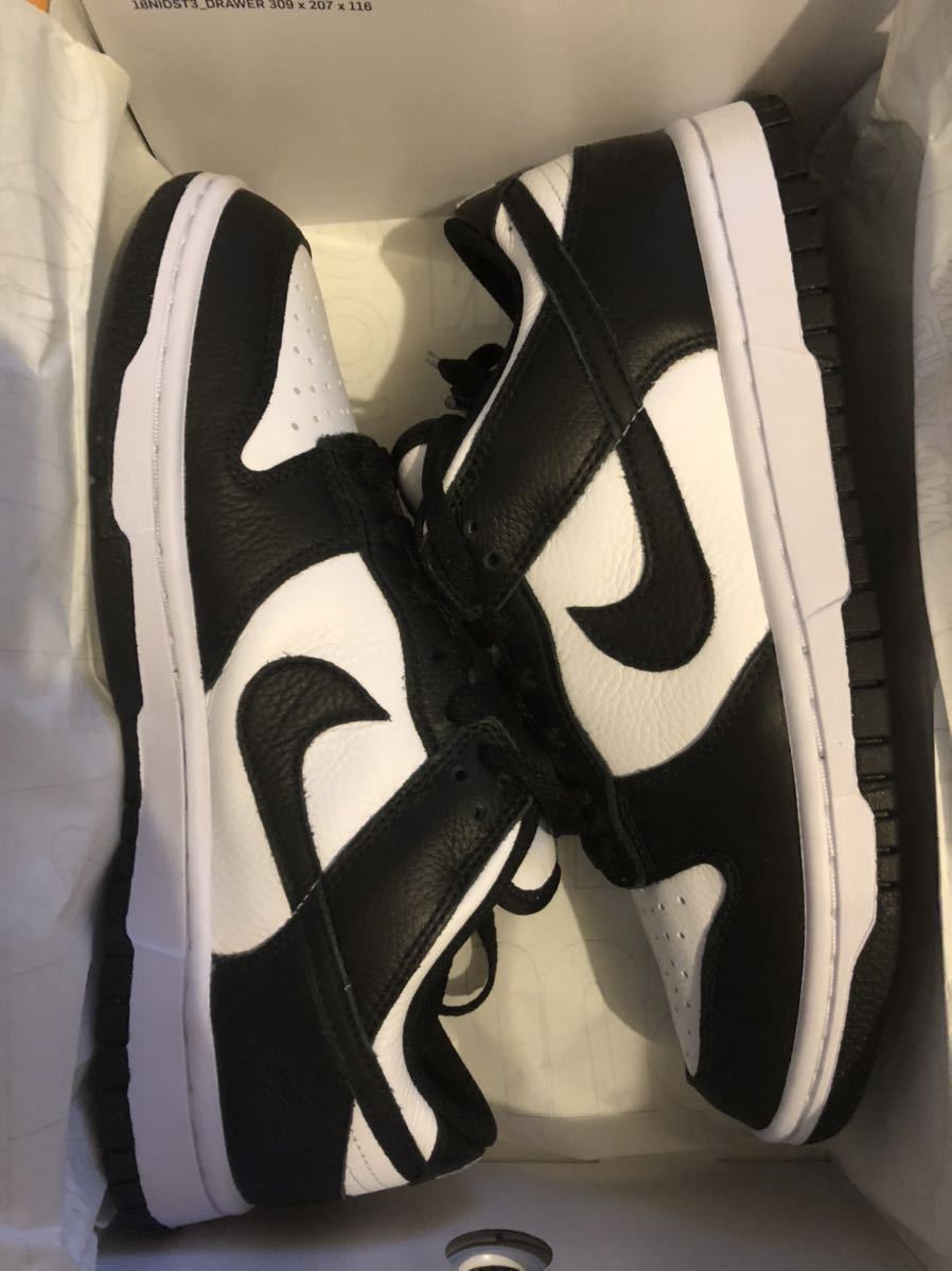 28.5cm US10.5 NIKE BY YOU DUNK LOW WHITE BLACK PANDA ナイキ ダンク ロー バイ ユー パンダ 白 黒 retro sb off オフ ホワイト ブラック_画像1