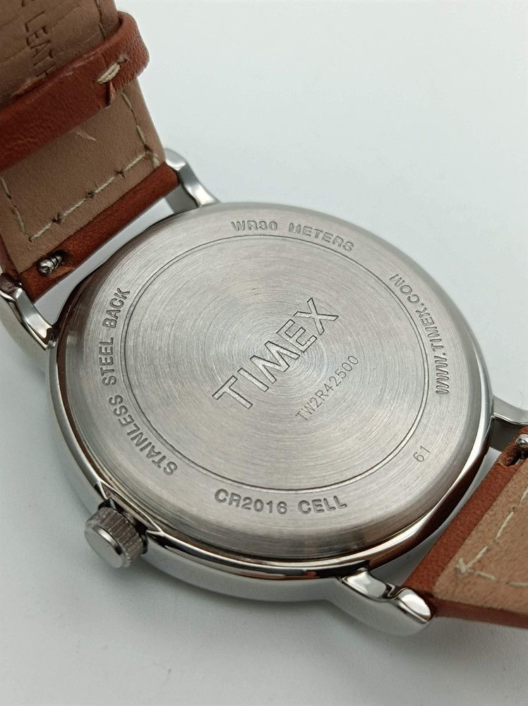 TIMEX TW2R42500 WEEKENDER セパレートストラップ タイメックス ウィークエンダー 青文字盤 レザーベルト 腕時計