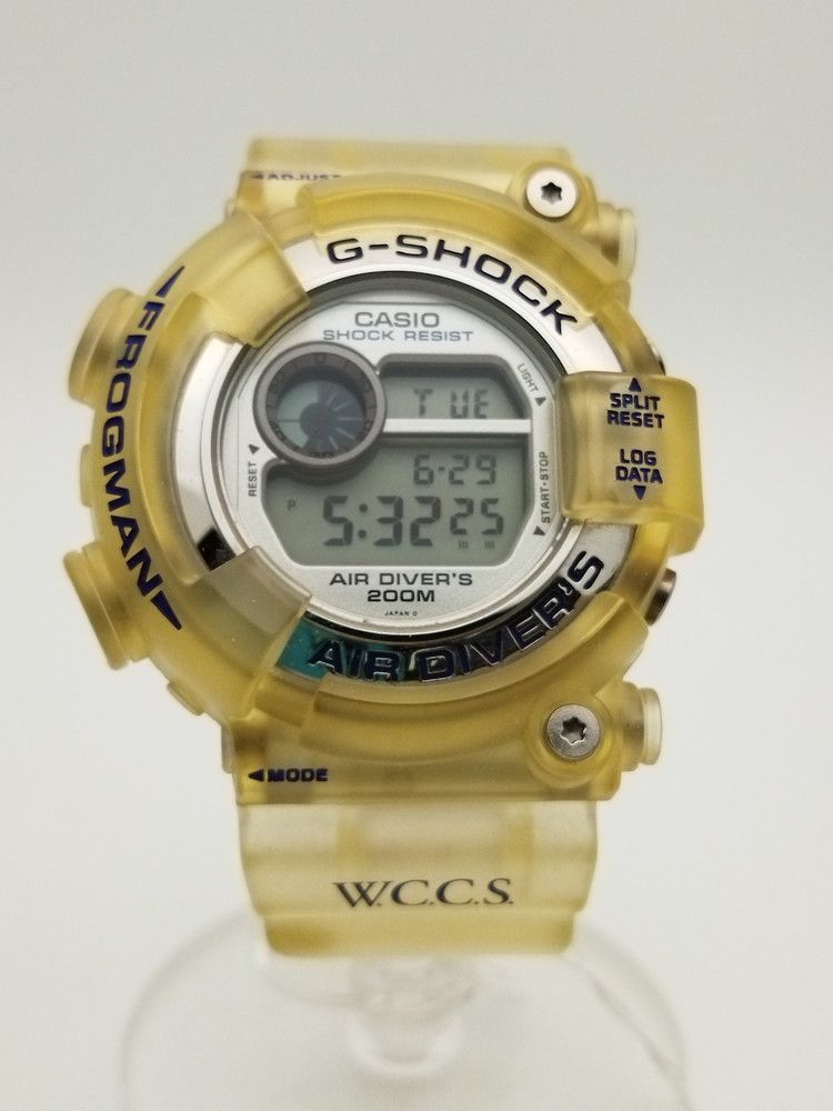 おしゃれ G-SHOCK FROGMAN 初代WCCS DW-8250WC-7ATマンタ - 通販 - www