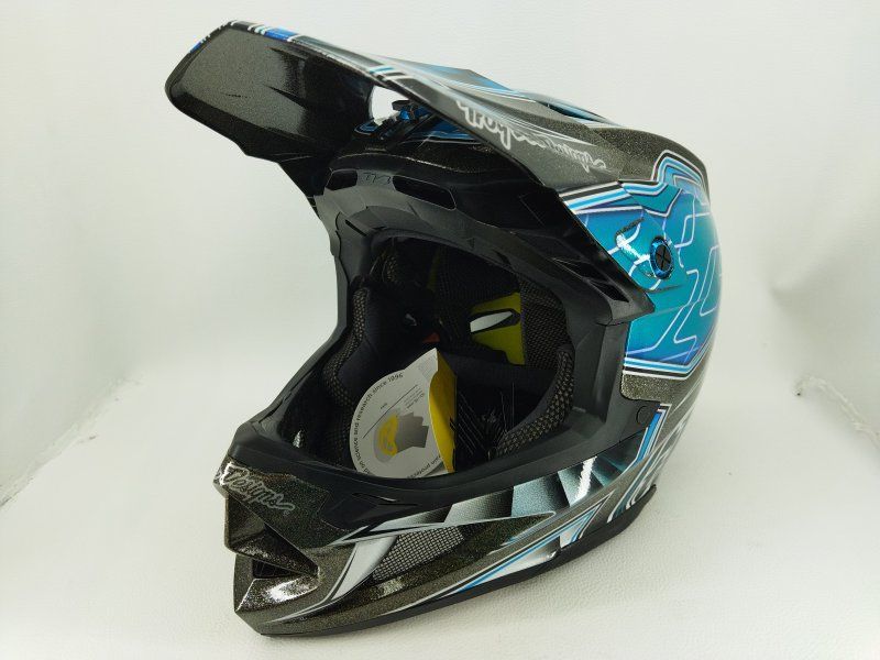 未使用品】Troy Lee Designs D4 COMPOITE LOWRIDER TEAL LG トロイリー