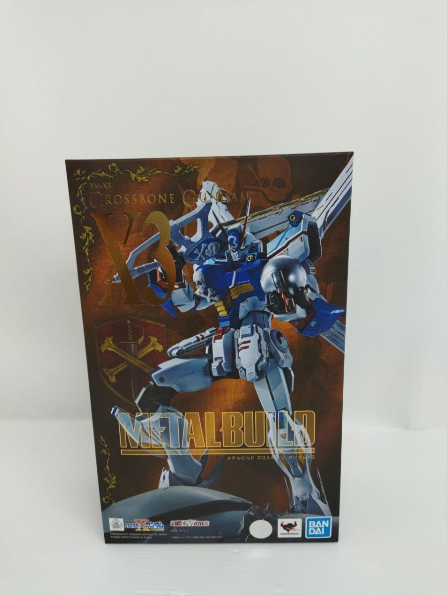 未開封】METAL BUILD 機動戦士クロスボーン ガンダムX3 完成品 _魂