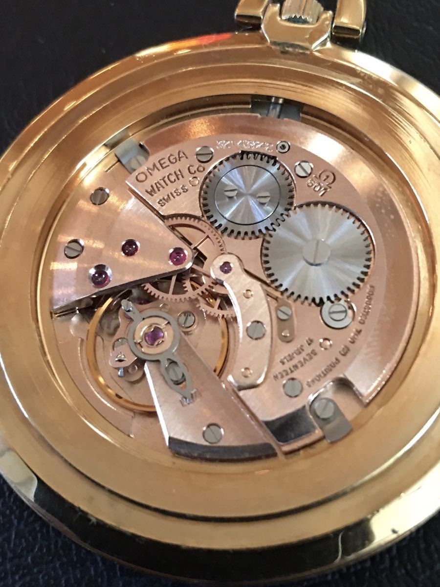 OMEGA De Ville オメガ デビル 懐中時計 手巻き 稼働 きれいです