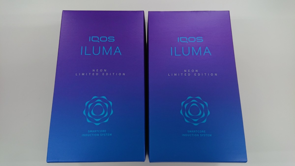 【数量限定 2個セット】箱あり IQOS ILUMA ネオンモデル