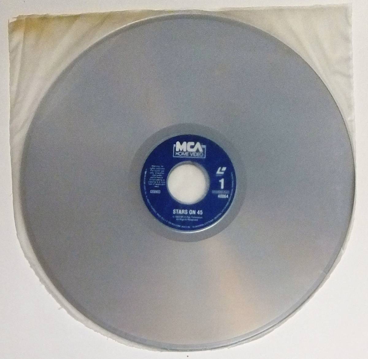 ■LD Staes on 45♪Beatles,他☆MCA Home Video/40064の画像3