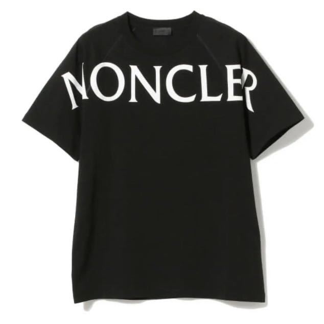 最新作 MONCLER 半袖 Tシャツ XL モンクレール ブラック ワッペン 入手困難 完売品