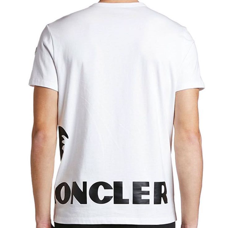 ☆希少☆ MONCLER Tシャツ ブルー L モンクレール ワッペン 完売品