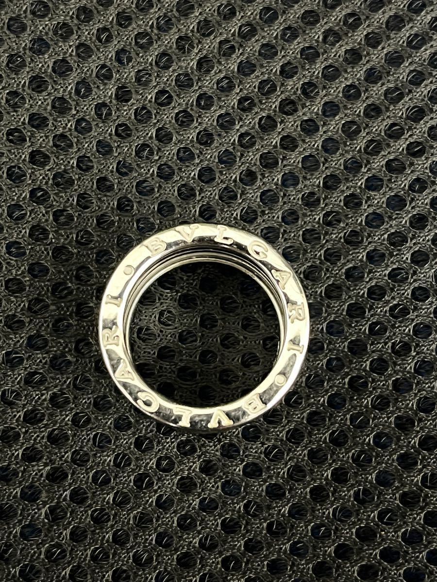 美品】BVLGARI ビー・ゼロワン リング ホワイトゴールド 750刻印