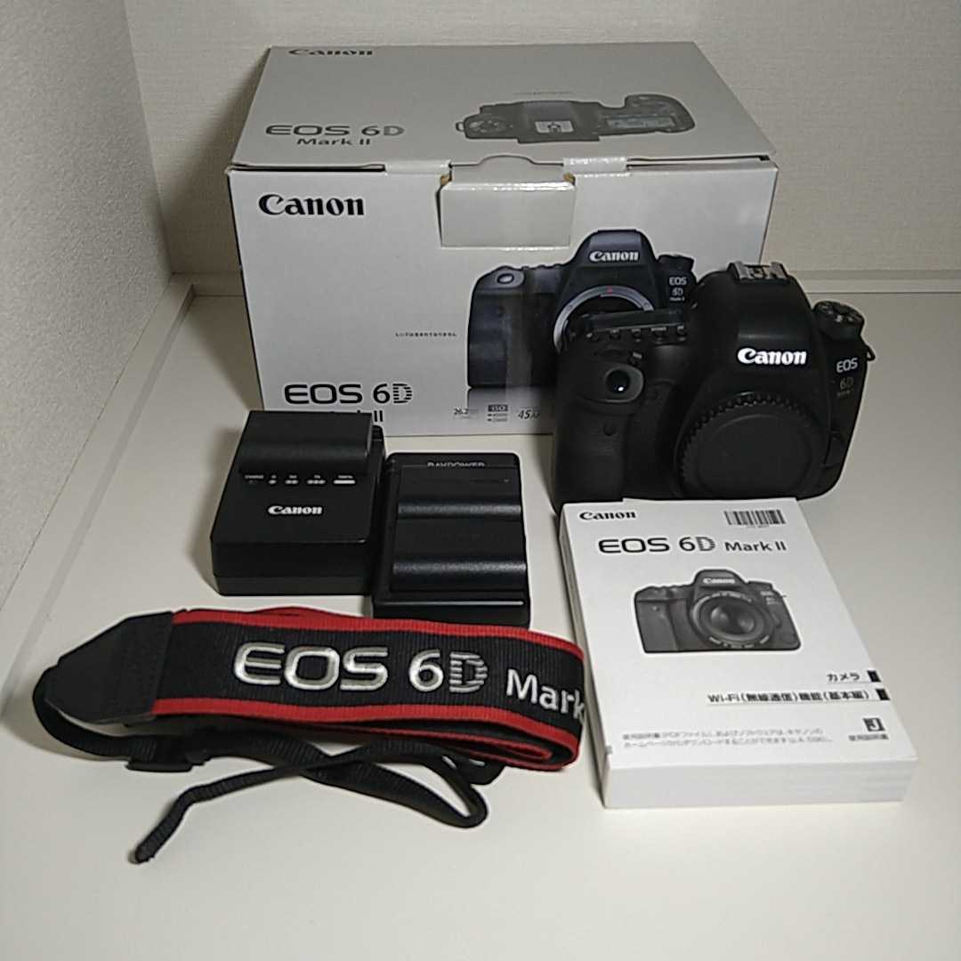 美品！使用頻度少！Canon キャノン EOS 6D MarkⅡ ボディー フルサイズ