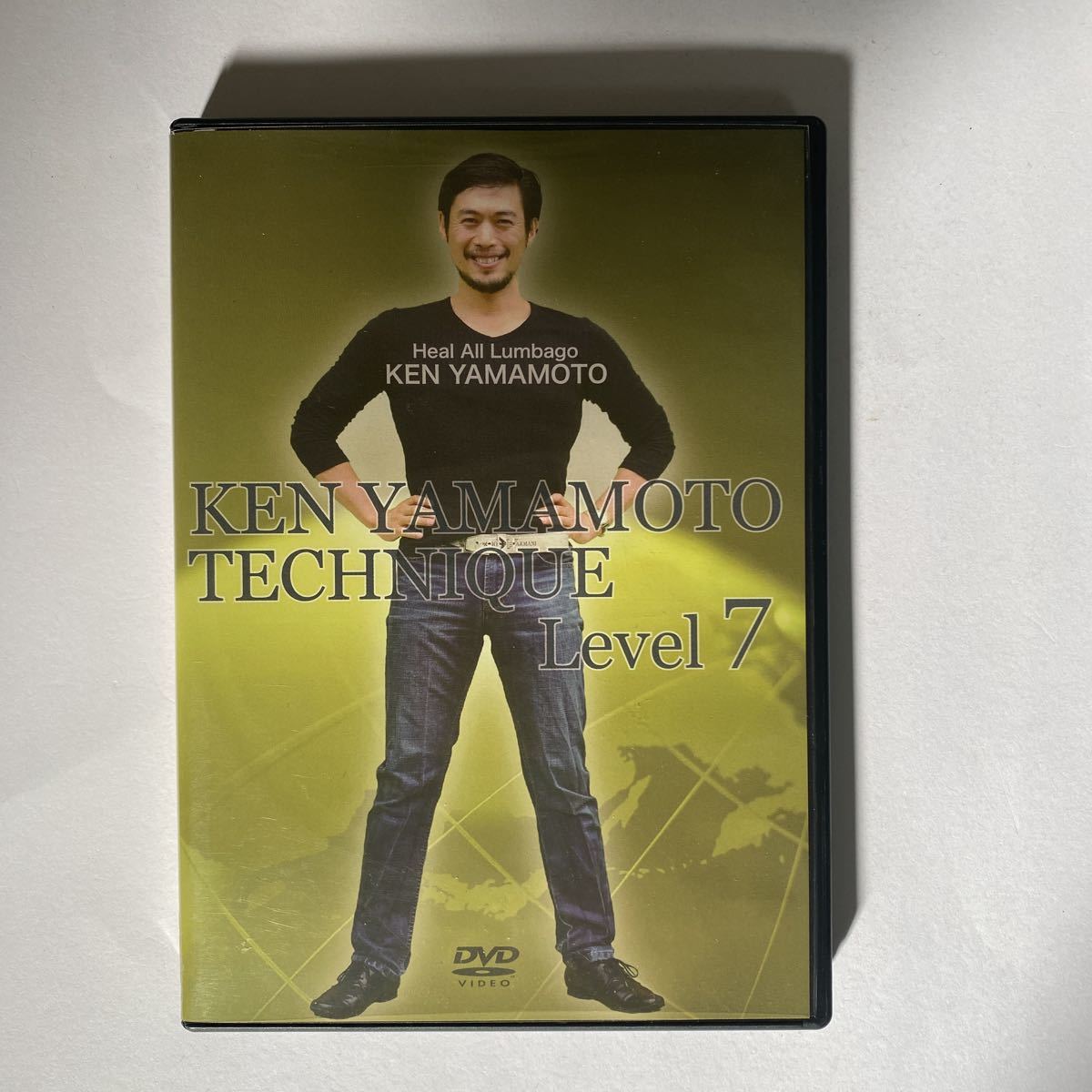 24時間以内発送!整体DVD【KEN YAMAMOTO TECHNIQUE Level7】ケンヤマモト テクニック レベル7/治療院/整骨/手技DVD/腰痛