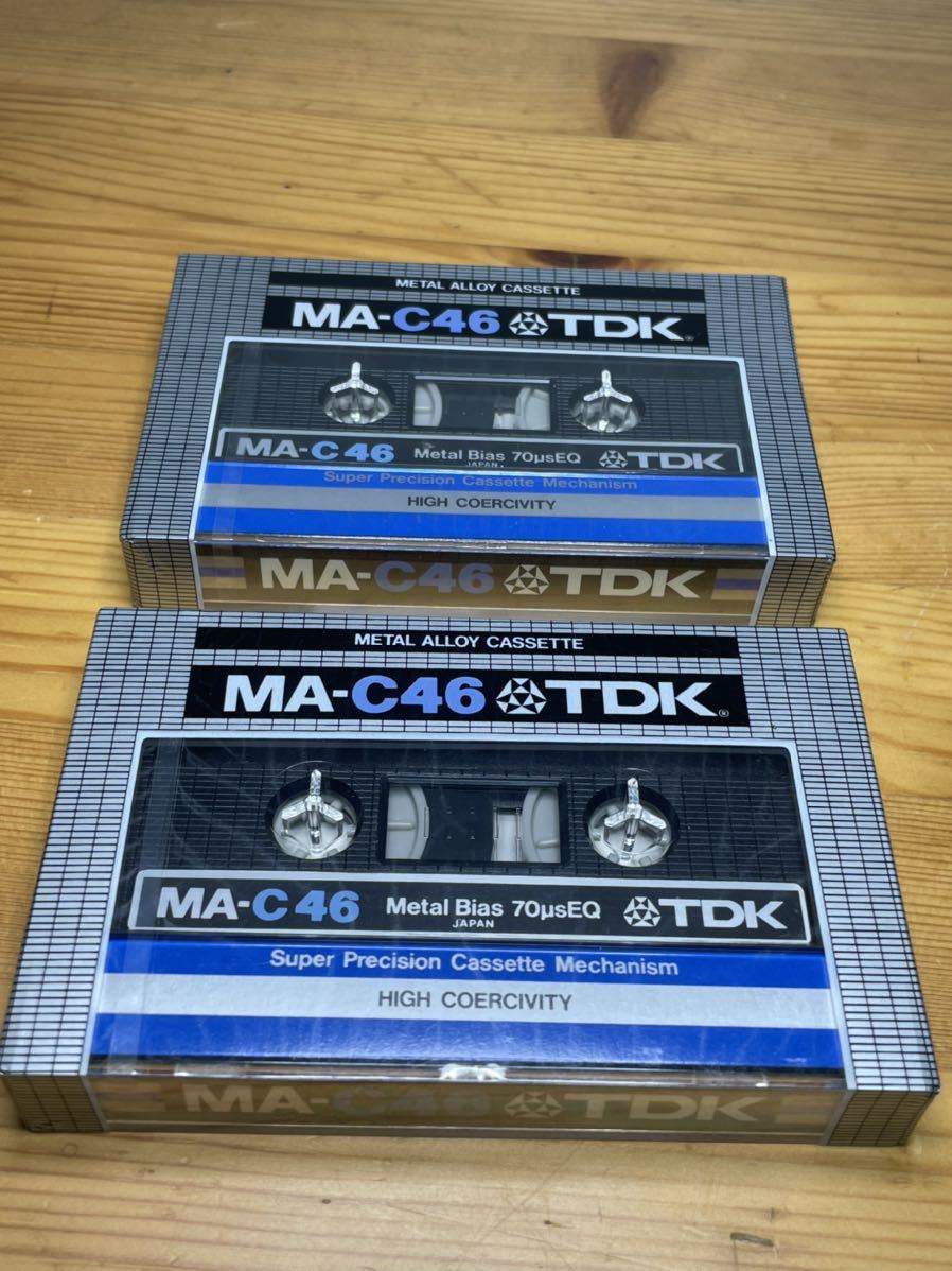 TDK メタル カセットテープ METAL POSITION「 MA-C46 」2本 未開封品