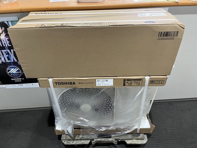 新品 最新機種 2022年製 東芝 エアコン 2.2kw J-Mシリーズ RAS-J221M(W