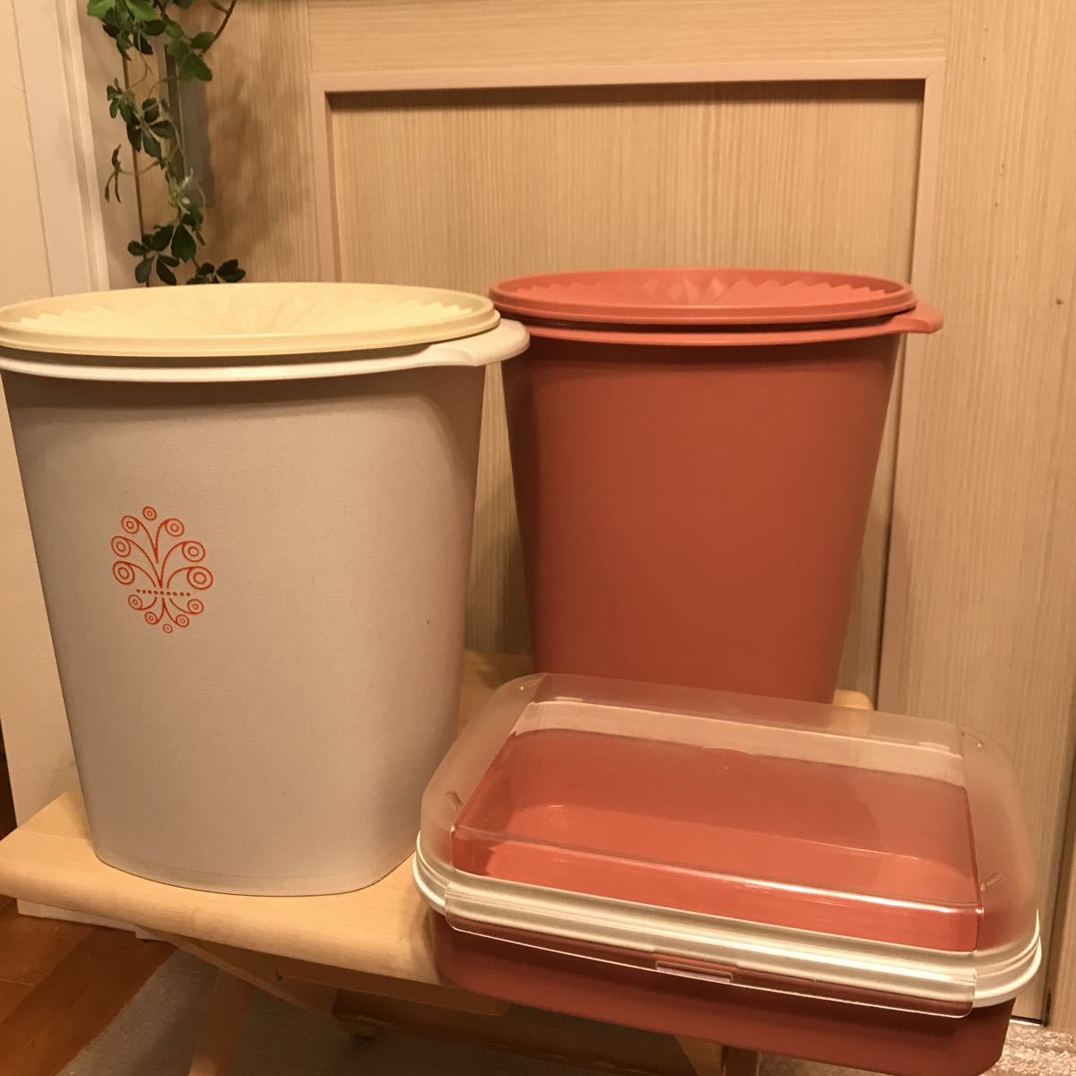 タッパーウェア Tupperwareシンプルボックス収納保存容器