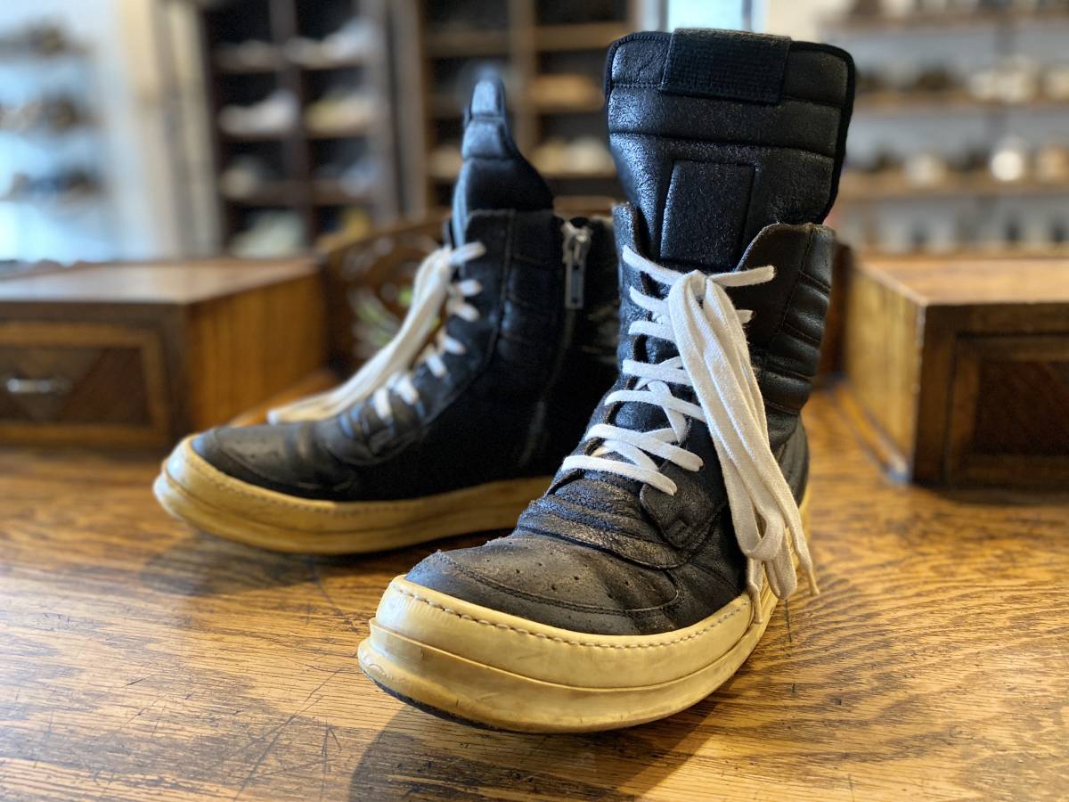 RICK OWENS リックオウエンス ジオバスケットGEOBASKET 44 - スニーカー