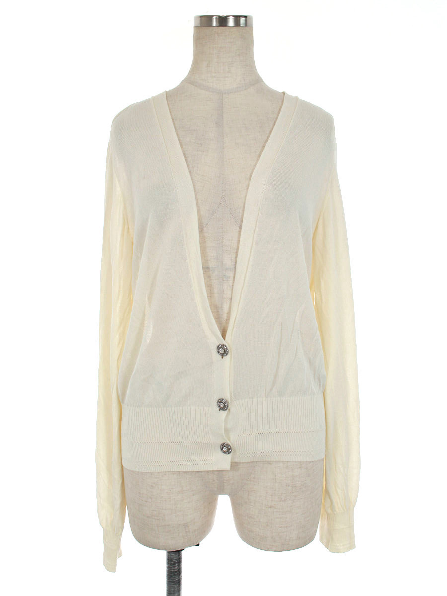 フォクシーニューヨーク カーディガン Sheer V 長袖 40 www