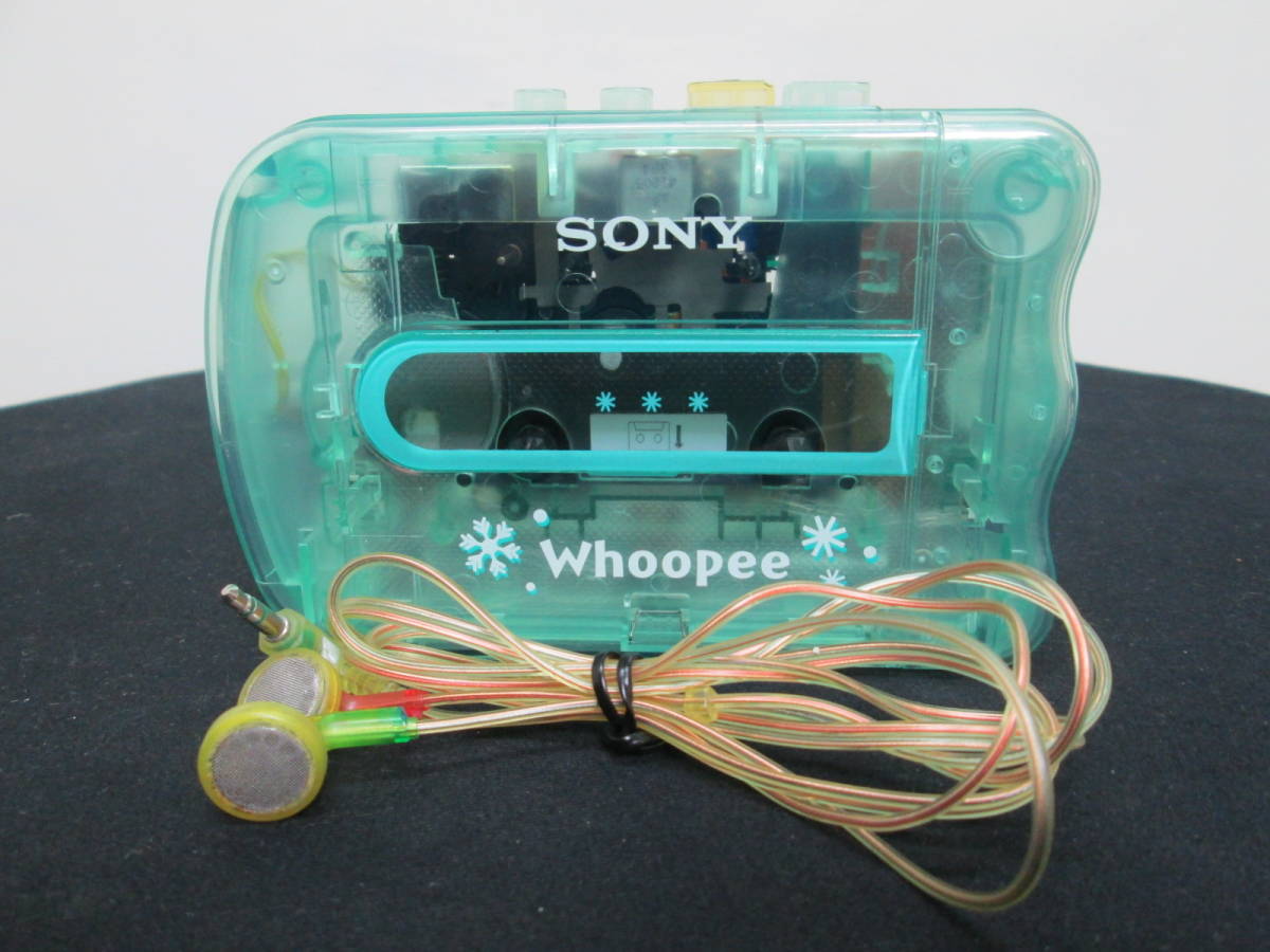 ソニー WM-3500SP 専用イヤホンあり Whoopee カセットプレーヤー ソニー WM-3500SP 専用イヤホンあり Whoopee カセットプレーヤー