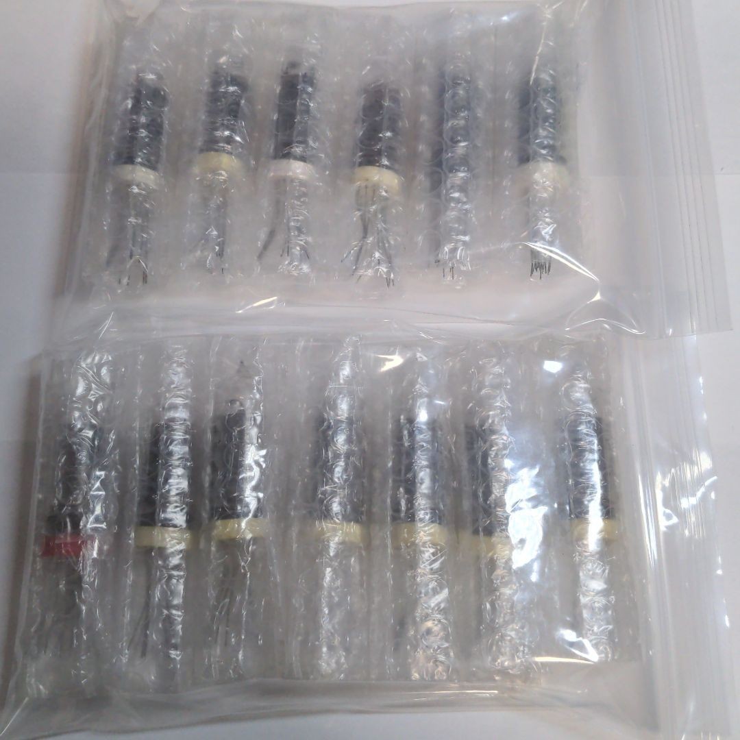 点灯確認済】ニキシー管 旧ソ連製 IN-14 11本+IN-19A 2本セット